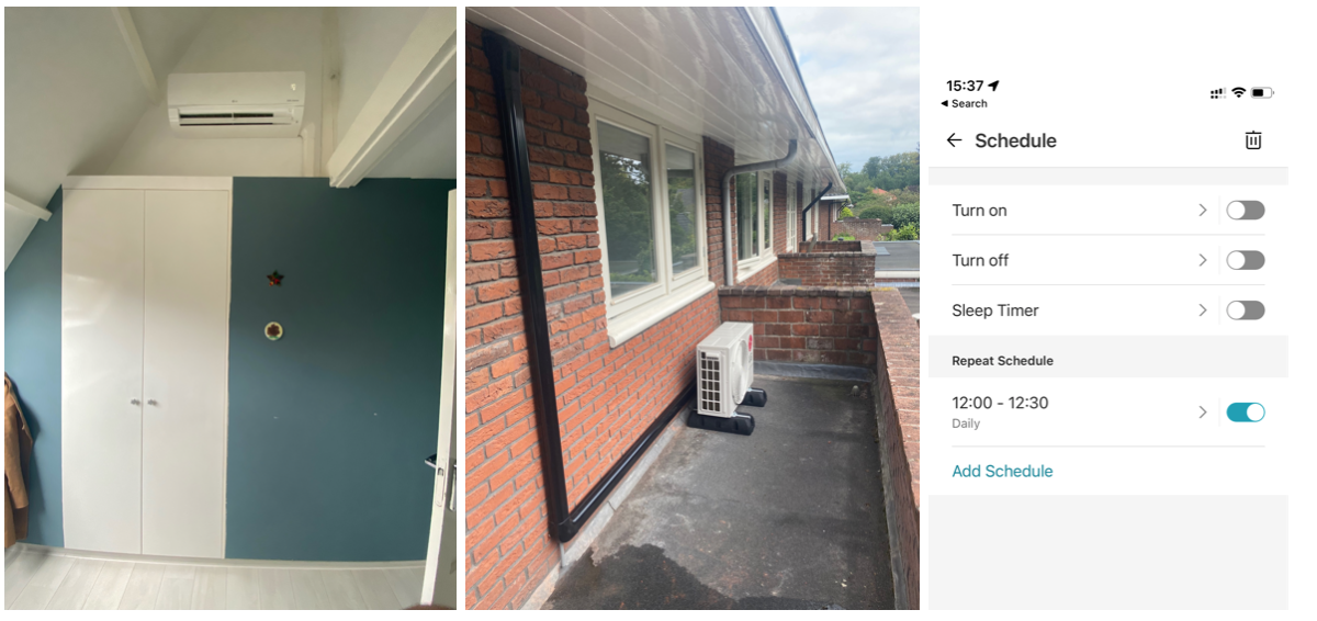 Now we have air conditioning