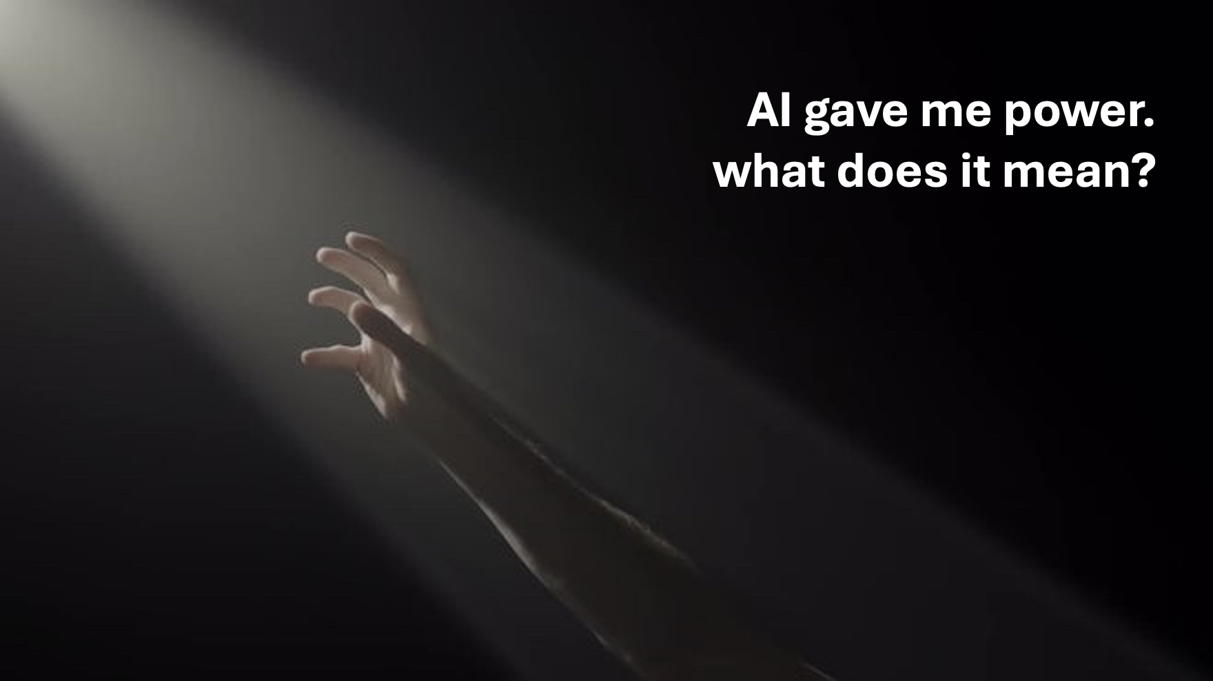 AI leverage and execution collapse